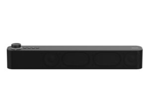 Mini Soundbar Atlantis P003-C0820-B BT v5.3 20W Jack 3,5mm TWS include batteria 2400mAh Radio USB MicroSD Nero