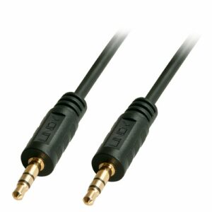 Cavo Lindy audio da mini jack 3.5 mm a mini jack, M/M, lunghezza 0,25 mt, colore nero