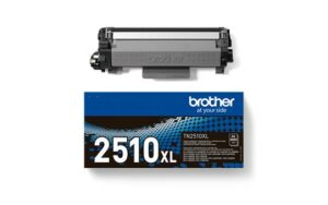 Toner Brother TN-2510XL Nero - capacità 3.000 pp, adatto per HL-L2400DWE HL-L2445DW DCP-L2620DW DCP-L2660DW MFC-L2800DW MFC-L2827DW MFC-L2860DWE