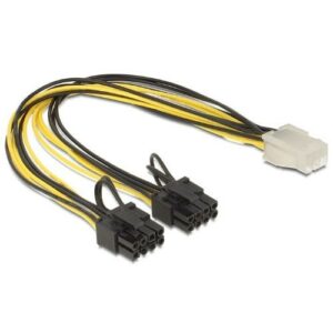 Cavo interno LINK di alimentazione - 1 x PCI EXPRESS 6 POLI > 2 x 8 poli, F/M - R10191