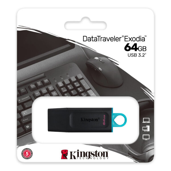 Flash Drive Kingston USB 3.0 64GB "DataTraveler" - DTX/64GB