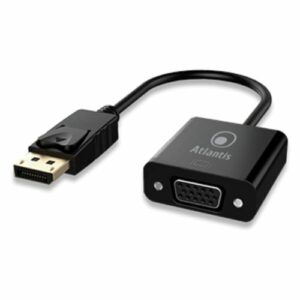 Cavo adattatore Atlantis da DisplayPort a Vga, M/F, 0,20MT, colore nero, codice produttore A04-DP_VGA