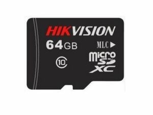 SD CARD HIKVISION SERIE P 64GB SUPPORTA: Lifetime Warning, Healthy Monitoring, Read/Write Lock - HS-TF-P1(STD)/64G