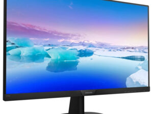 Monitor Philips Led 27" Wide 273V7QDAB/00 - IPS, risoluzione max 1920x1080 Full HD, 5ms, 250cd/m², 1000:1(10.000.000:1), casse integrate 2x2W MM, interfacce VGA/DVI/HDMI