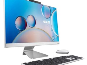 All-in-One Asus Aio E3 E3402WVAK-WPC0060 - colore Bianco, display 23,8", processore Intel i5-1335U, ram 8 Gb, SSD 512 Gb, Tastiera Mouse NO SISTEMA OPERATIVO