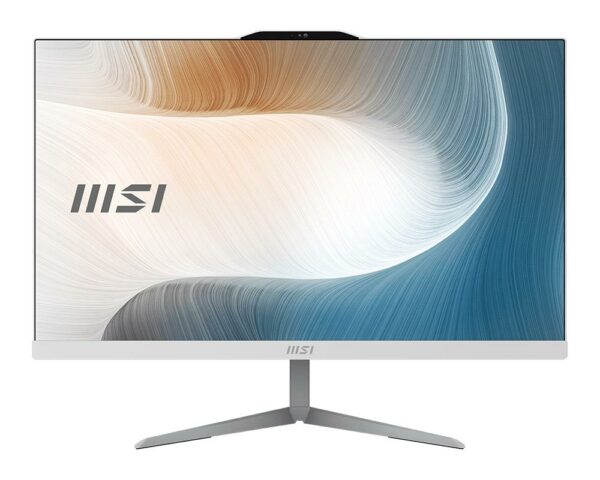 Computer All-in-One MSI Modern AM242 12M-637IT - display 23,8", processore Intel i5-1235U, ram 8 Gb, SSD 512 Gb, Tastiera/Mouse, Microsoft Windows 11P, colore Bianco