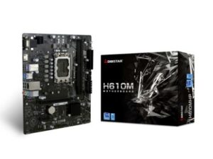 MainBoard Biostar H610MHP LGA1700 (ALDER LAKE) 2DDR4 VGA+HDMI PCIE, M.2 MATX