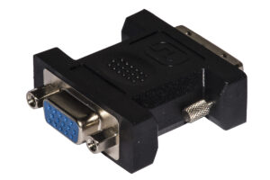 Adattatore Link DVI 24+5 pin to VGA 15 poli, M/F, colore nero, codice produttore LKADAT29