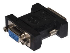 Adattatore Link DVI 24+5 pin to VGA 15 poli, M/F, colore nero, codice produttore LKADAT29