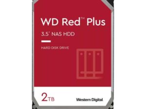 Hard disk Western Digital 3.5" Red Plus Intellipower 2 Terabyte - CMR SATA 6GB/S - NAS HARD DRIVE - WD20EFPX