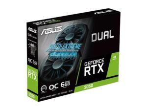 Scheda video Asus nVidia Dual-RTX3050-O6G - 6 Gb GDDR6 96bit DVI+HDMI+DP