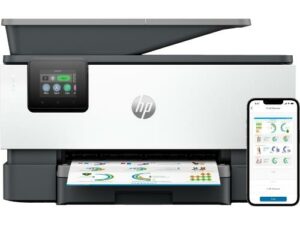 Multifunzione HP consumer OJ-9120b PRO - Formato A4, 20/16 ppm, cassetto carta 250fogli, Fax, ADF Duplex, interfacce: LAN/USB/WiFi