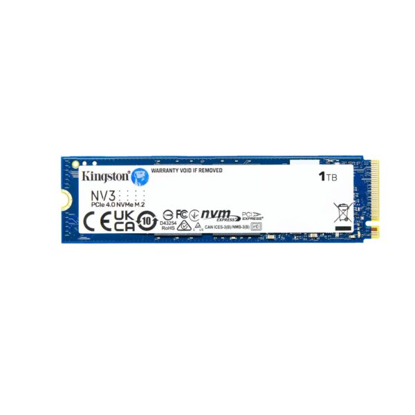 SSD KINGSTON M.2(2280) 1TB NVME SNV3S/1000G PCIE3.0X4 READ:6000MB/S-WRITE:4000MB/S