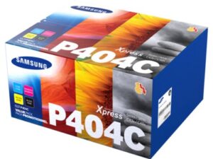 Toner multipack HP Samsung CLT-P404C/ELS - Capacità 1.000 pagine. Adatto per i modelli Samsung: SL-C430, SL-C430W, SL-C480, SL-C480FN e SL-C480FW